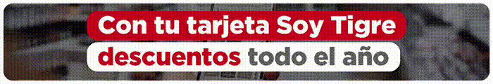 TIGRE TARJETA SUPERIOR - NOVIEMBRE 2026